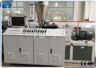 機械、ポリ塩化ビニールのプロフィールの生産ライン双生児ねじを作る40-160kg/hポリ塩化ビニールのプロフィール