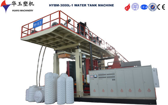 Huayu 5000L 1層Hdpeプラスチック水タンク吹金機