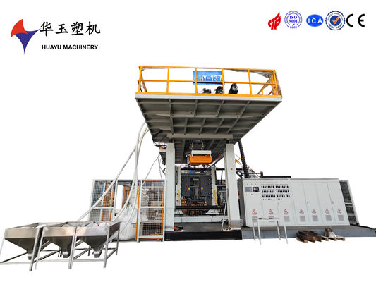 180kgアキュムレータ式ブロー成形機 500～2000L容量プラスチックドラム製造用精密エンジニアリング
